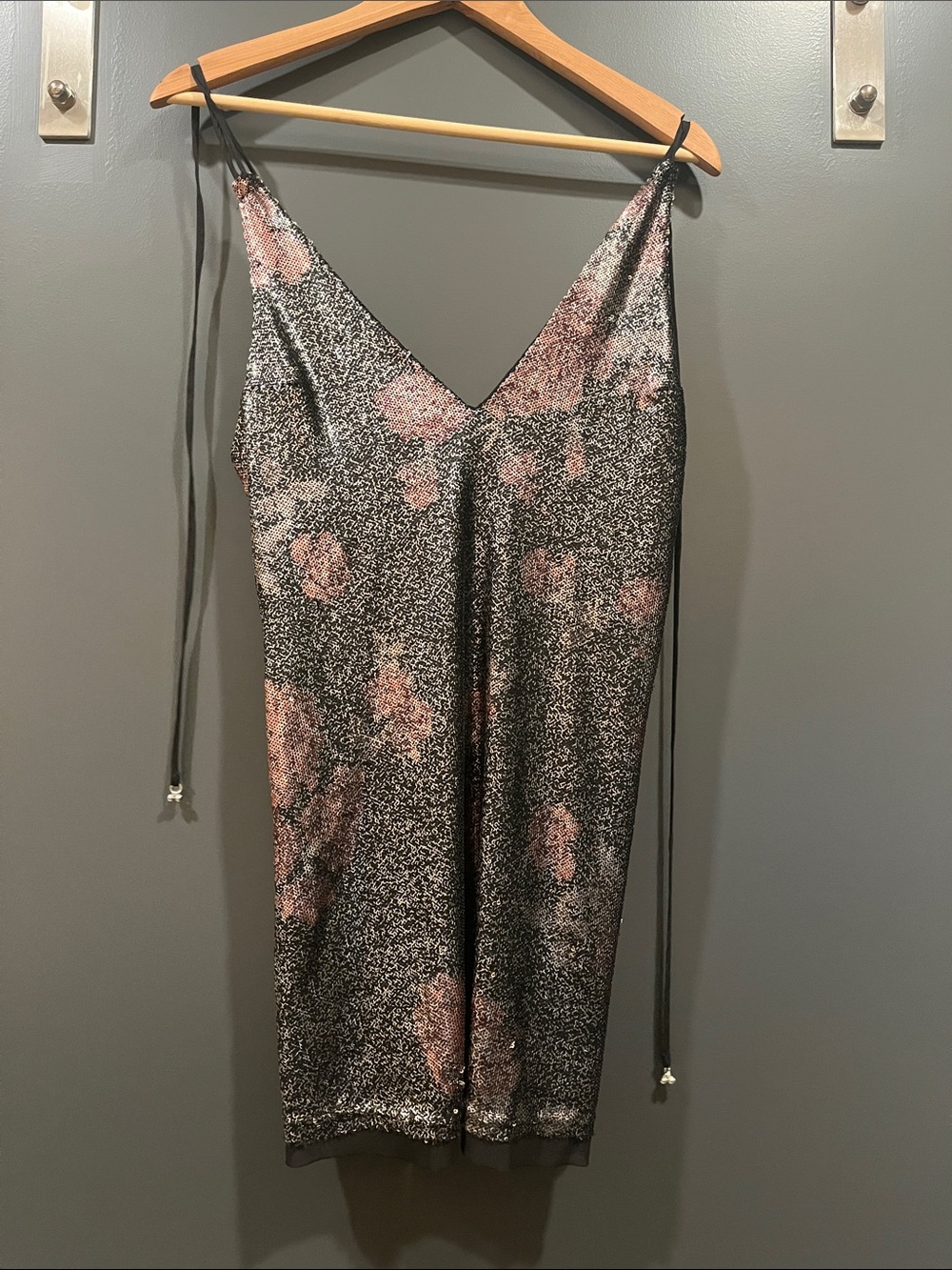 Free People Sequined Mini Dress